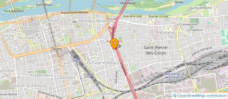 localisation de l'entreprise MADAME LAURIE MUSSOT  TOURS