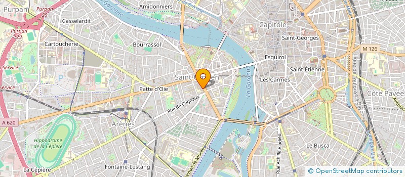 localisation de l'entreprise MADAME LAURIE NAVAILLES-ARGENTAA  TOULOUSE