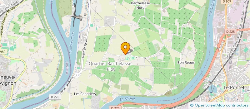 localisation de l'entreprise MADAME LAURIE OCCHIPINTI  AVIGNON