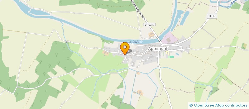 localisation de l'entreprise MADAME LAURIE PAQUIS  APREMONT