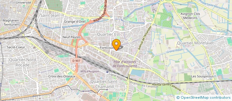 localisation de l'entreprise MADAME LAURIE PELLEGRINO  AVIGNON