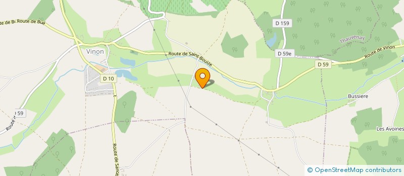 localisation de l'entreprise MADAME LAURIE PELLETIER  VINON