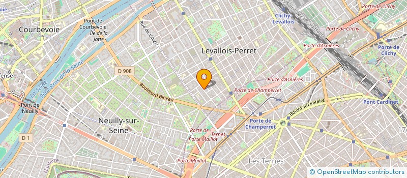 localisation de l'entreprise MADAME LAURIE PEREIRA DE SOUSA à LEVALLOIS-PERRET
