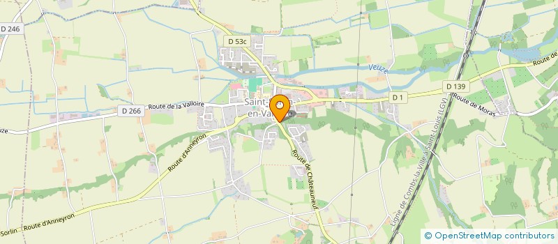 localisation de l'entreprise MADAME LAURIE PERROT  SAINT-SORLIN-EN-VALLOIRE