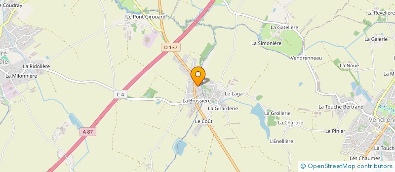 localisation de l'entreprise MADAME LAURIE PREAU  SAINT-ANDRE-GOULE-D'OIE