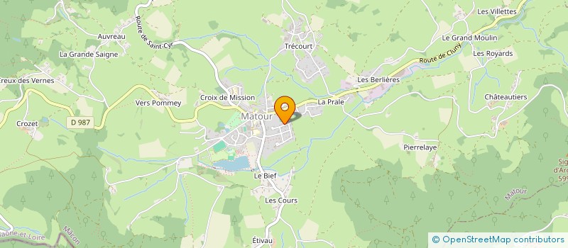 localisation de l'entreprise MADAME LAURIE RAFFIN à MATOUR