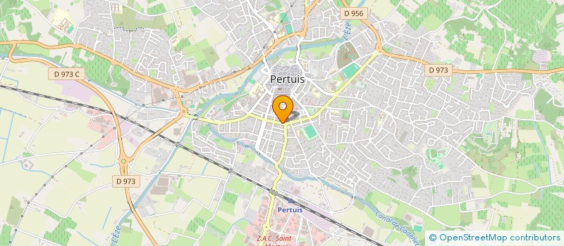 localisation de l'entreprise MADAME LAURIE RAINAUD  PERTUIS