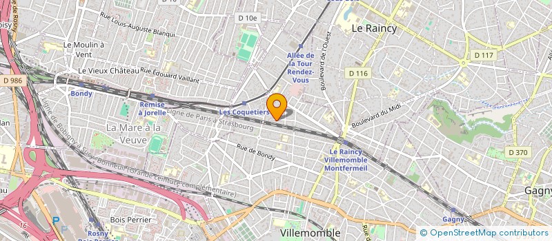 localisation de l'entreprise MADAME LAURIE RANNOU  VILLEMOMBLE