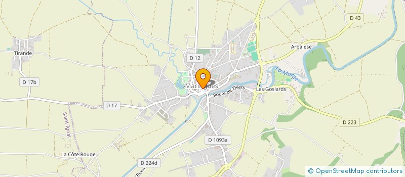 localisation de l'entreprise MADAME LAURIE REVERENDO  MARINGUES