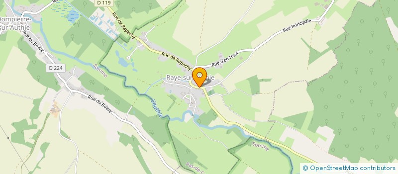 localisation de l'entreprise MADAME LAURIE RITZ  RAYE-SUR-AUTHIE