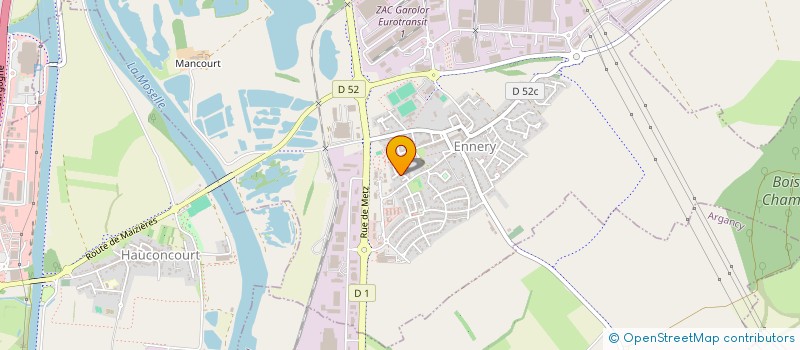 localisation de l'entreprise MADAME LAURIE RODIGHIERO  ENNERY