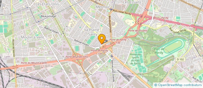 localisation de l'entreprise MADAME LAURIE RODRIGUES  LYON