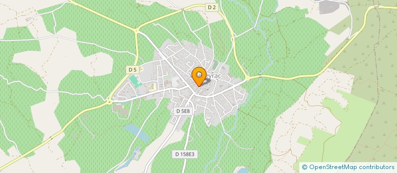 localisation de l'entreprise MADAME LAURIE ROSSI  VILLEVEYRAC