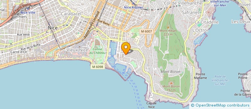 localisation de l'entreprise MADAME LAURIE ROUSSE-LANTERI à NICE