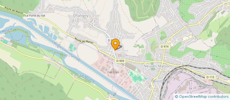 localisation de l'entreprise MADAME LAURIE ROUYER  CHALIGNY