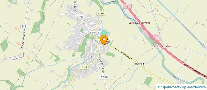 localisation de l'entreprise MADAME LAURIE SARDA  AYGUESVIVES