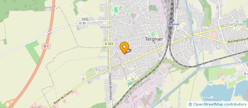 localisation de l'entreprise MADAME LAURIE SAVORINI à TERGNIER