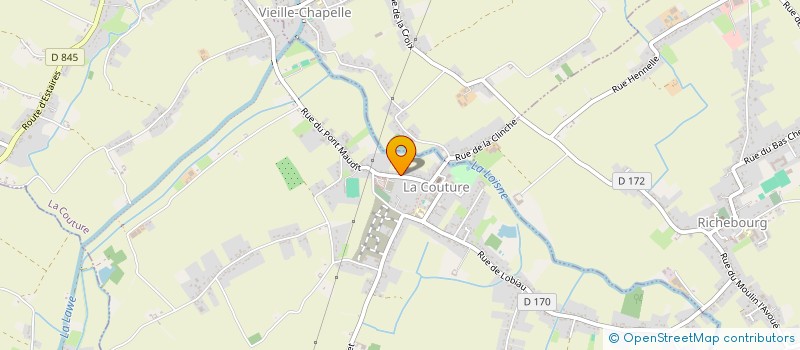 localisation de l'entreprise MADAME LAURIE SENECHAL  LA COUTURE