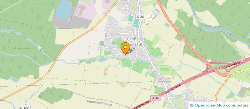 localisation de l'entreprise MADAME LAURIE SEYLER à BURNHAUPT-LE-HAUT