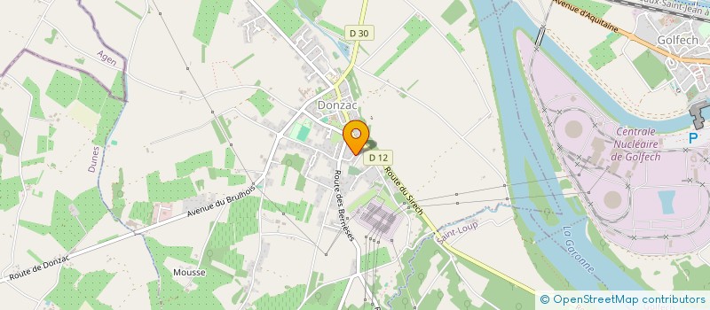 localisation de l'entreprise MADAME LAURIE SOBOL  DONZAC