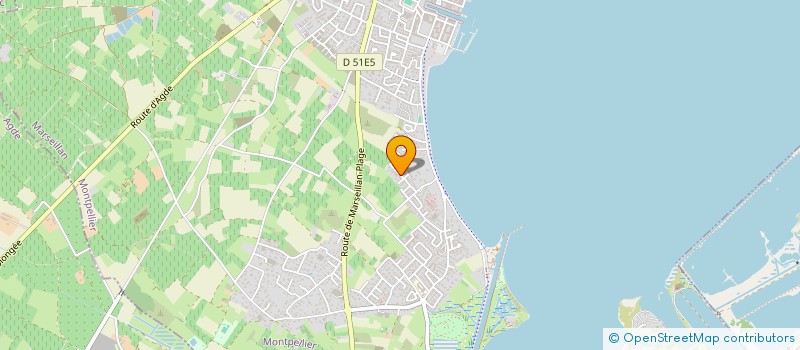 localisation de l'entreprise MADAME LAURIE SOHNER  MARSEILLAN