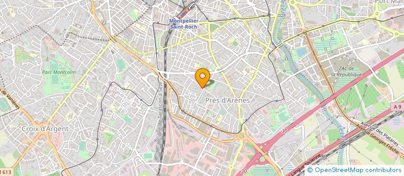 localisation de l'entreprise MADAME LAURIE SOUQUET-BRESSAND à MONTPELLIER