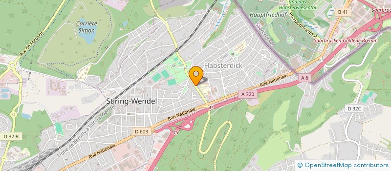 localisation de l'entreprise MADAME LAURIE STARCK  STIRING-WENDEL