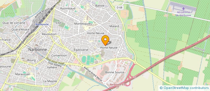 localisation de l'entreprise MADAME LAURIE SUZANNE  NARBONNE