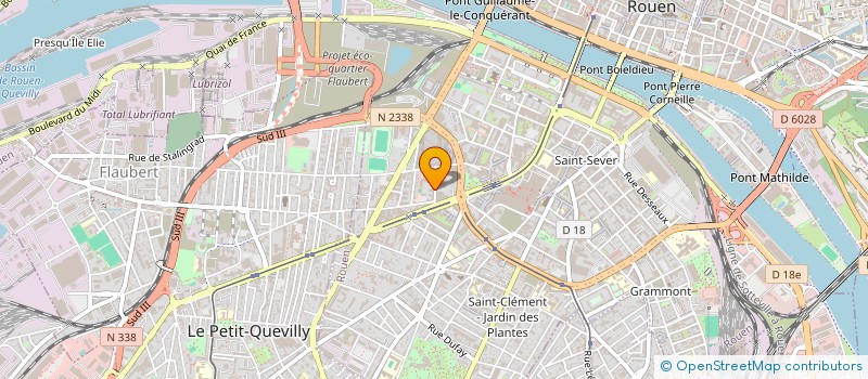 localisation de l'entreprise MADAME LAURIE THOMASSIN à ROUEN