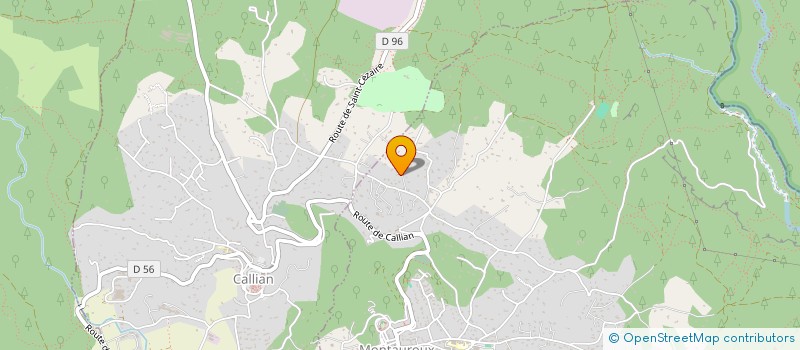 localisation de l'entreprise MADAME LAURIE TRINQUIER  BAGNOLS-EN-FORET