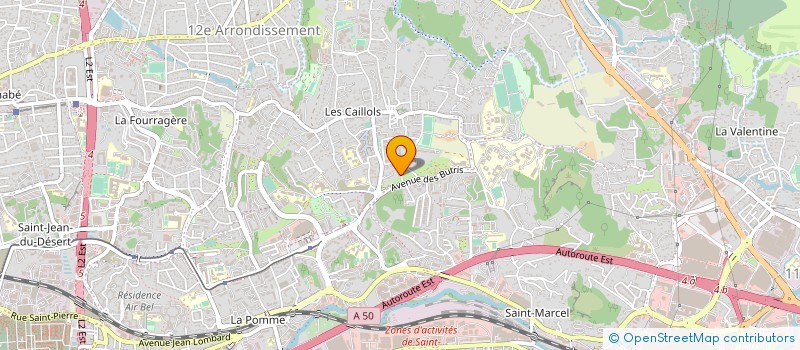 localisation de l'entreprise MADAME LAURIE VAGNER à MARSEILLE