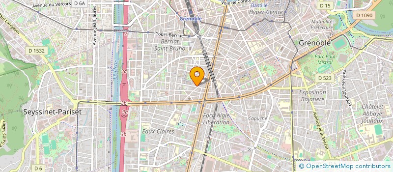 localisation de l'entreprise MADAME LAURIE VAYSSADE à GRENOBLE