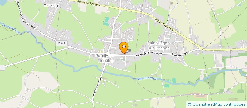 localisation de l'entreprise MADAME LAURIE VIALARD  POUILLY-LES-NONAINS