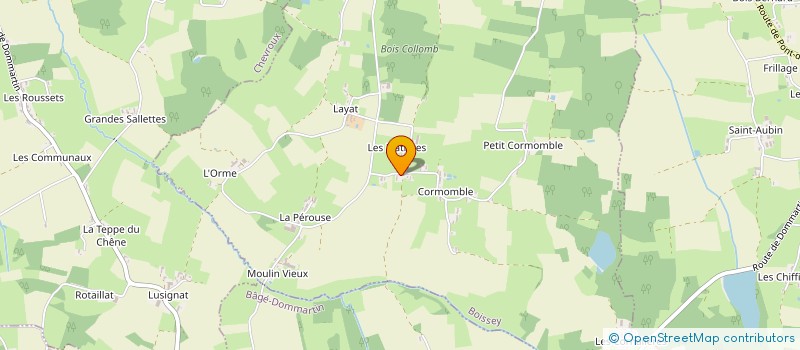 localisation de l'entreprise MADAME LAURIE VIALLET  SAINT-JEAN-SUR-REYSSOUZE