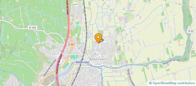 localisation de l'entreprise MADAME LAURIE VILLARD  BEDARRIDES