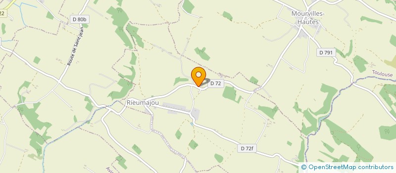 localisation de l'entreprise MADAME LAURIE WEISSGERBER  CALMONT