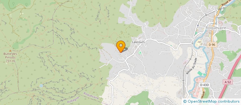 localisation de l'entreprise MADAME LAURIE WOJTYSEK  ROQUEVAIRE