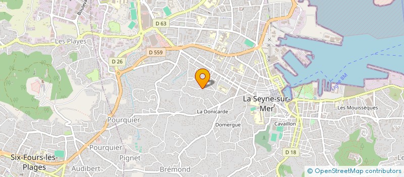 localisation de l'entreprise MADAME LAURILE KOSCIELSKI à LA SEYNE-SUR-MER