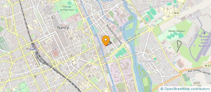 localisation de l'entreprise MADAME LAURINA HERNANDEZ  NANCY