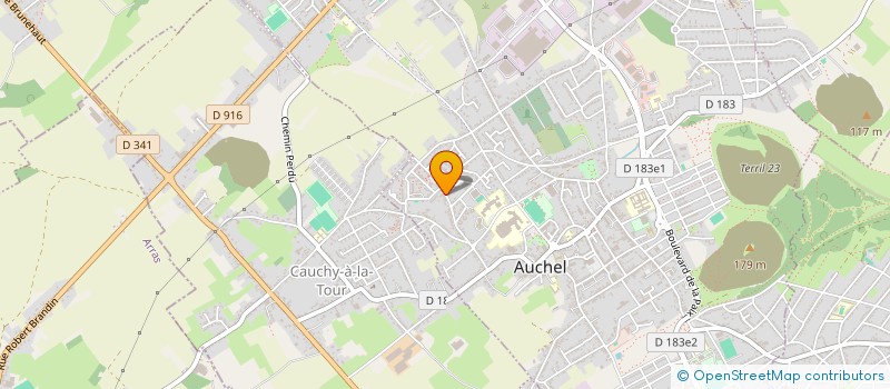 localisation de l'entreprise MADAME LAURINA VANACKER  AUCHEL