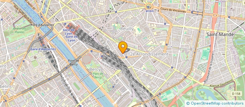 localisation de l'entreprise MADAME LAURINDA DIAS  PARIS