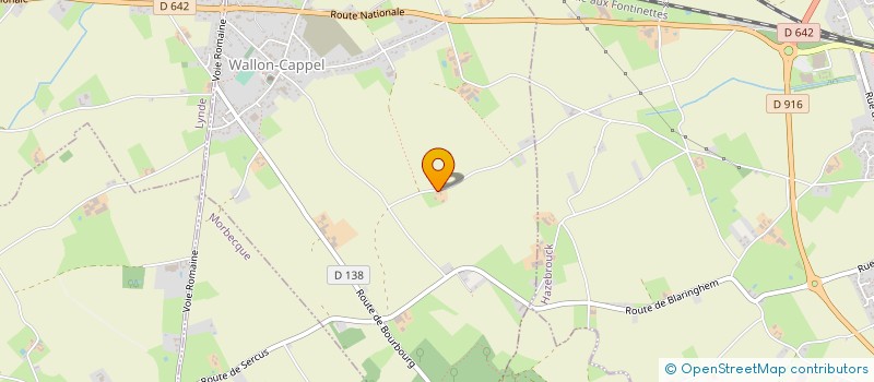 localisation de l'entreprise MADAME LAURINDA GARJAN  WALLON-CAPPEL