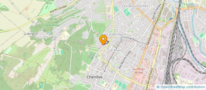 localisation de l'entreprise MADAME LAURINDA SAMBU  CHENOVE