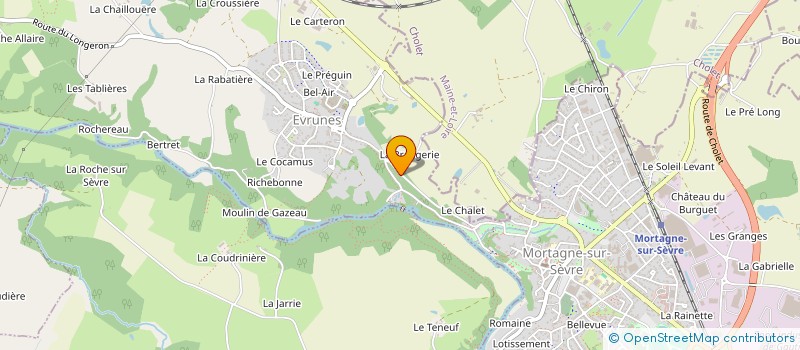 localisation de l'entreprise MADAME LAURINE ALARD à MORTAGNE-SUR-SEVRE