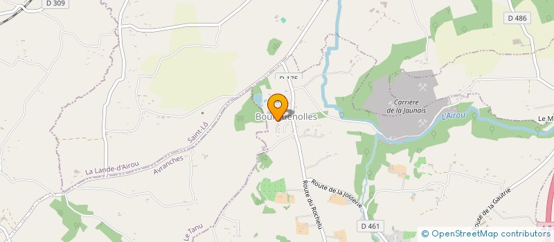 localisation de l'entreprise MADAME LAURINE ALLIX  BOURGUENOLLES