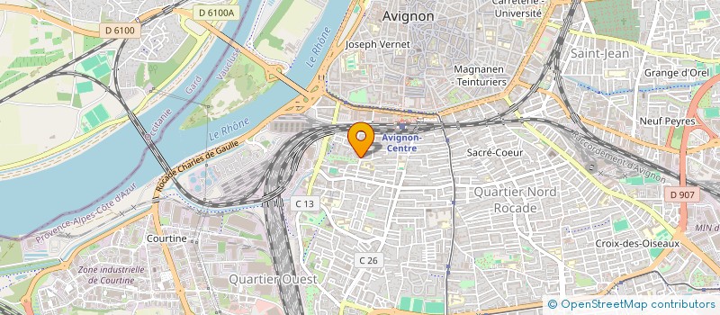 localisation de l'entreprise MADAME LAURINE AMIEL  AVIGNON