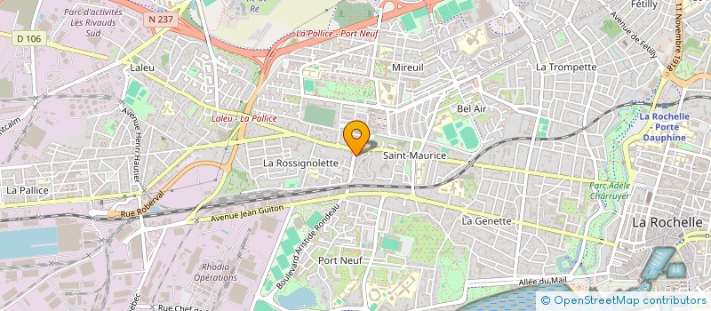 localisation de l'entreprise MADAME LAURINE AUNAI  PERIGNY