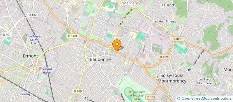 localisation de l'entreprise MADAME LAURINE BADAIRE à EAUBONNE