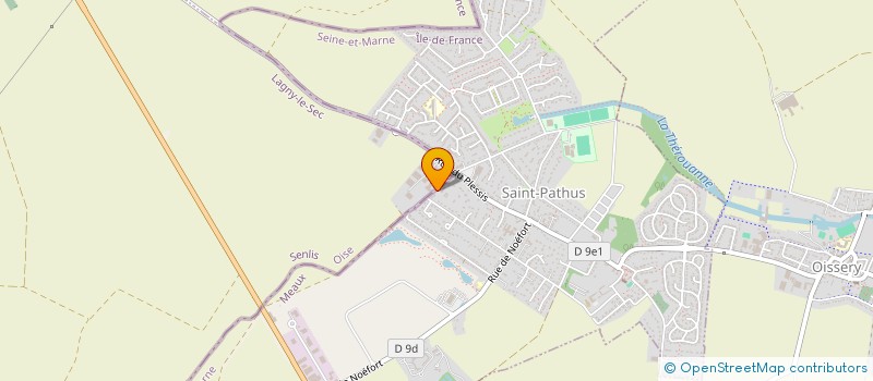 localisation de l'entreprise MADAME LAURINE BAILLON  SAINT-PATHUS