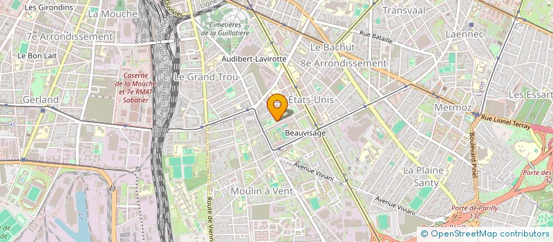 localisation de l'entreprise MADAME LAURINE BARBAULT  LYON